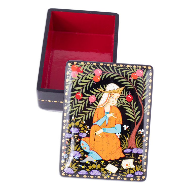 Bungalow Rose Lamelo Wood Jewelry Box + Wayfair